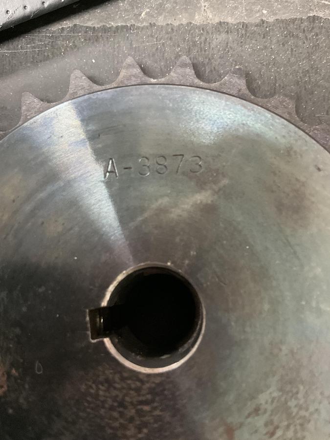 Used Ariel SPKT,40-1 X 28T, 0.502 BORE PN: A-3873