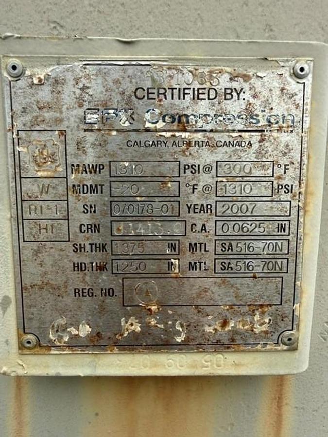 Used Waukesha L7044GSI ESM S/N C-16954/1 / Ariel JGD-4-2 Stage S/N F-28954 Size 13.625" x 13.625" x 7.875" x 7.875"