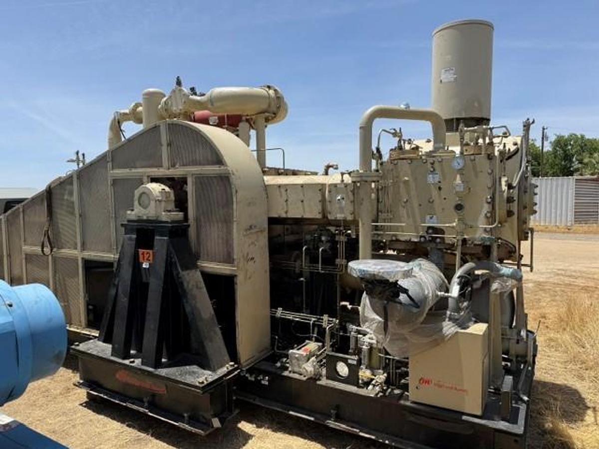 Used Ingersoll Rand 725 HP / PS4 3300M NL PET Compressor Package SN PSN9184
