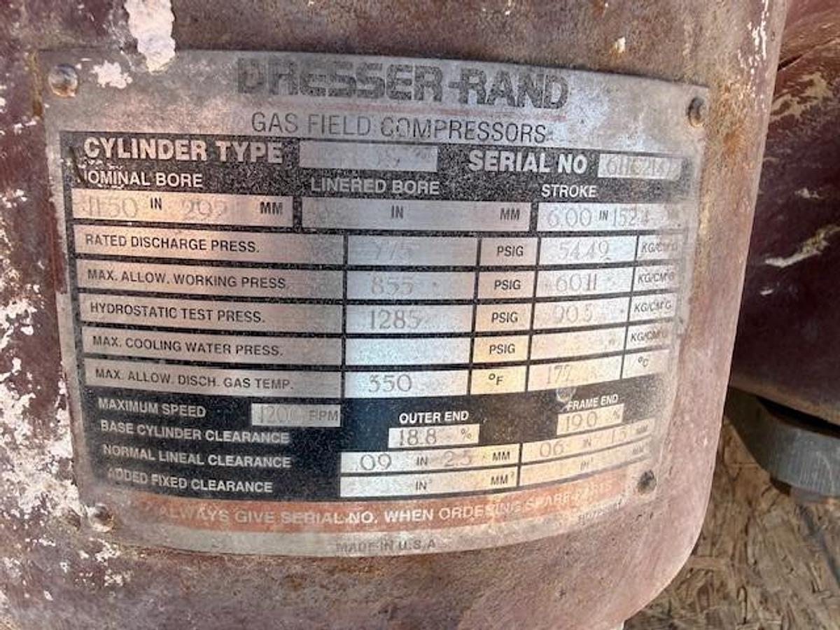 Used Ingersoll Rand 11.5” HOS 855 # Cylinder SN 6HC2147