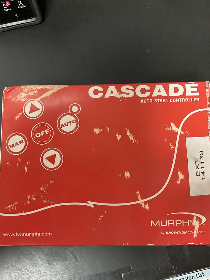 FW Murphy Auto Start controller PN: 40700259