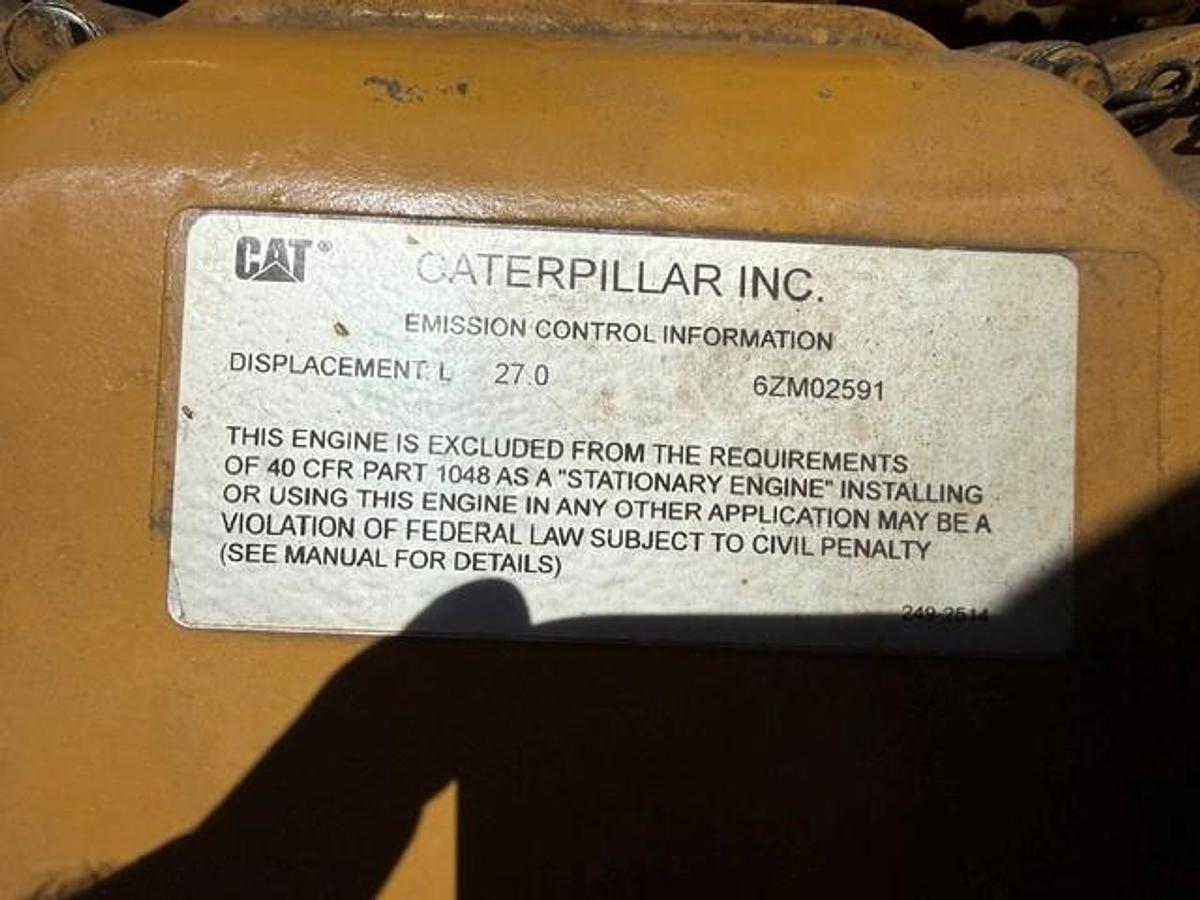 Used Caterpillar G3412LE Engine SN 6ZM02591