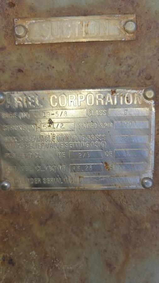 Used Ariel Cylinder 12.000 Class C 800 LB W/VVCP SN: C-32247R