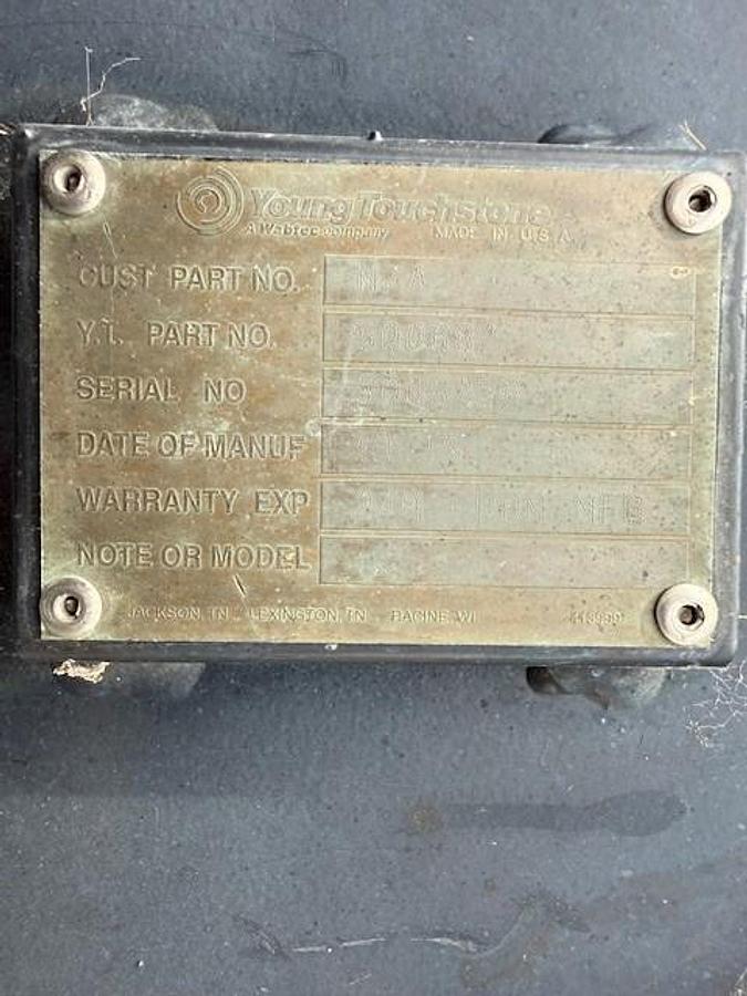 Used Young Touchstone 15 HP Remote Radiator PN 500682- off Waukesha P48GLD Gensets 