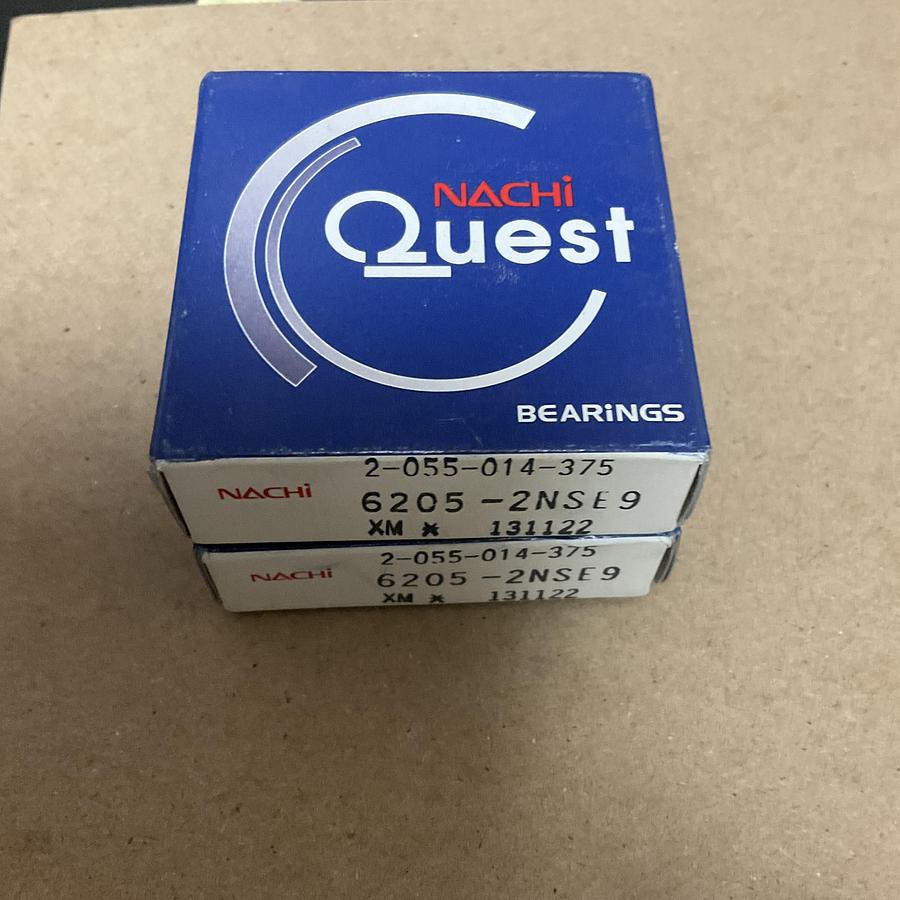 Nachi Quest Bearings PN: 6205-2NSE9