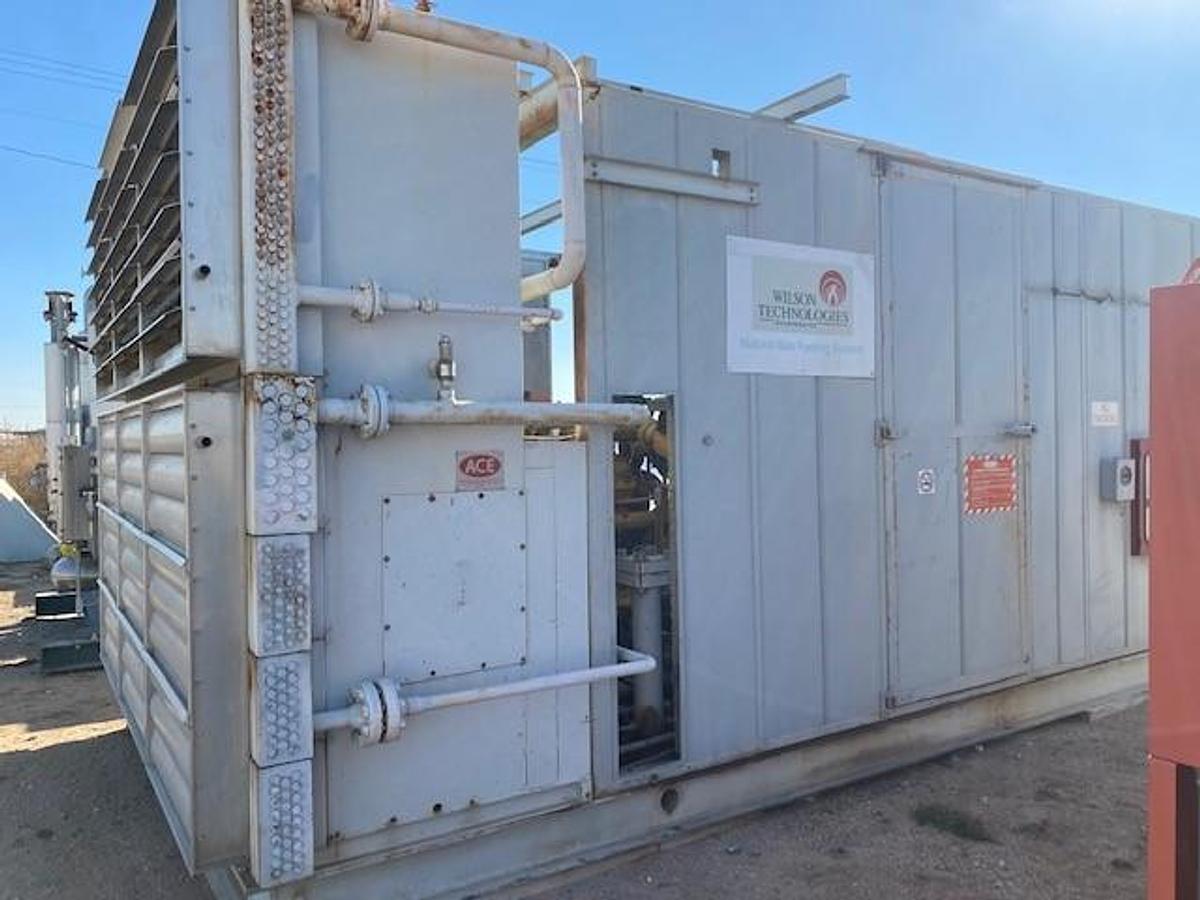 Used Ariel JGJ-4 SN: F-10009 / Caterpillar G3408TA SN: 6NB02470 - 4 Stage CNG Compressor Size 10.5” x 5.125” x 3.875” x 1.75”