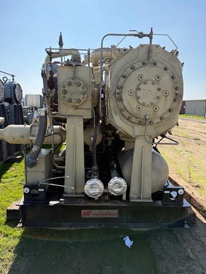 Used Ingersoll Rand Four Stage PET Compressor 525 HP / Model PS4 2500=H NL Package SN NAR10240220