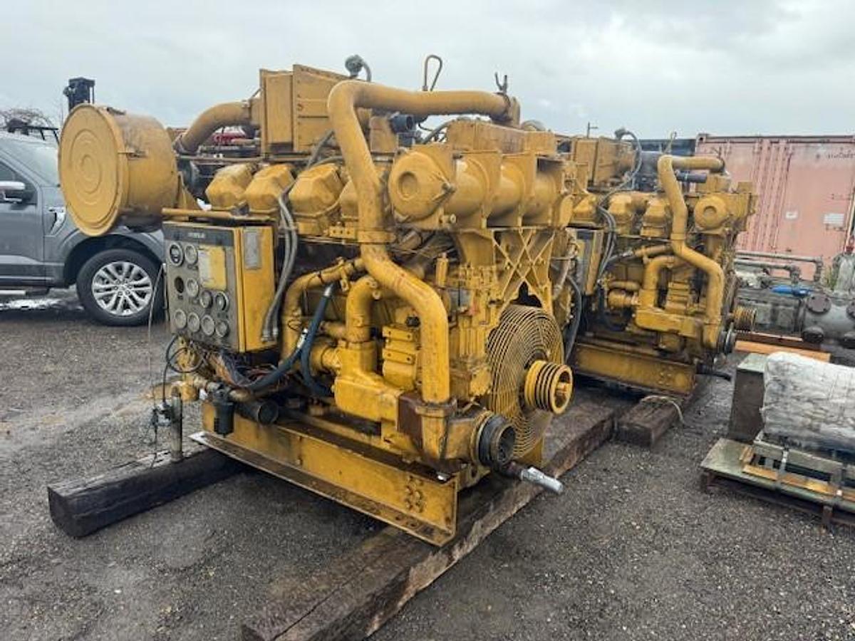 Used Cat G3508TSITA Natural Gas engines Runners 
