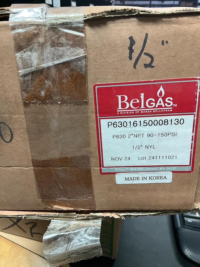 Belgas Gas Regulator PN: P63016150008130