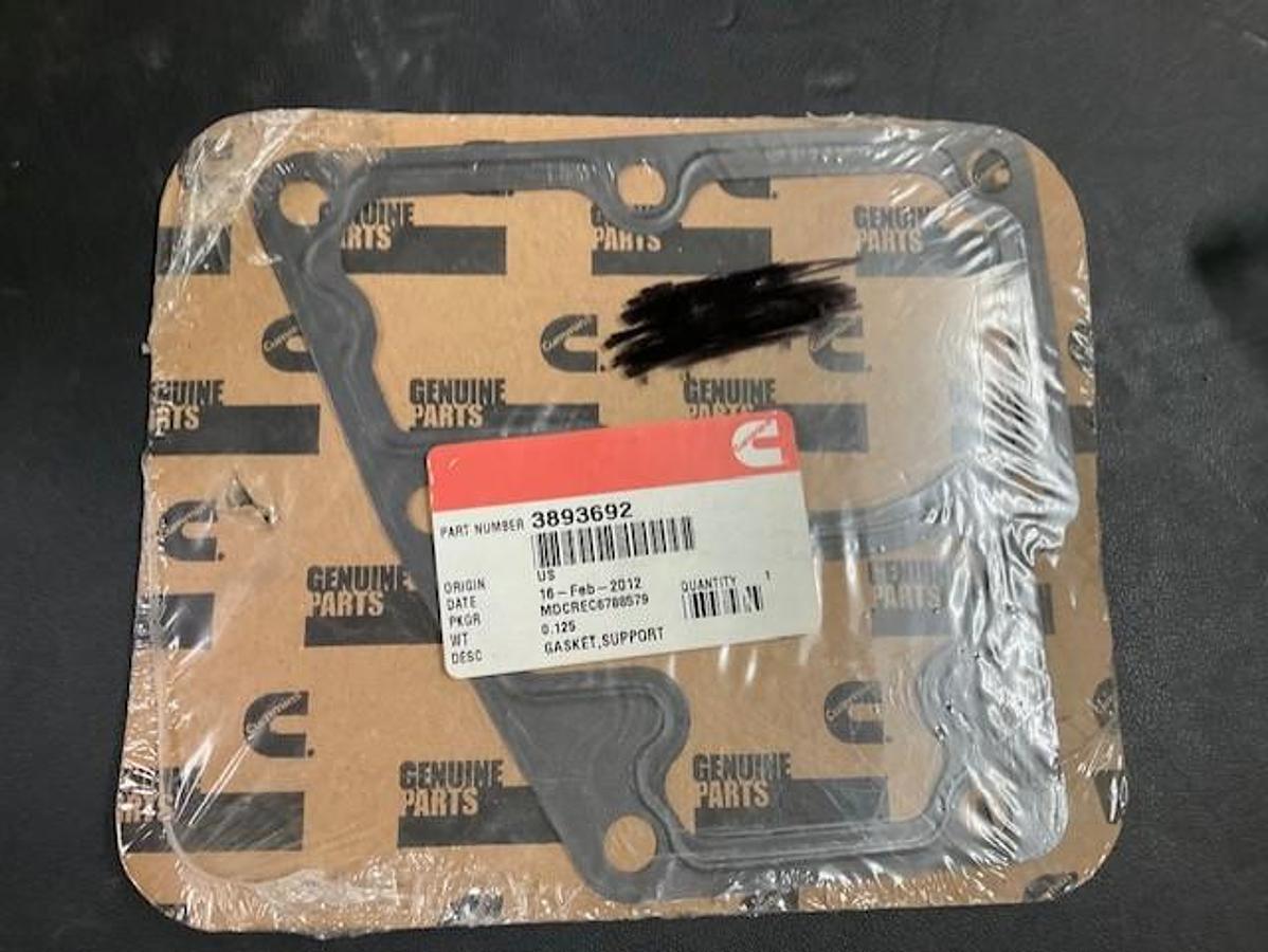 Used Cummins Support Gasket PN 3893692