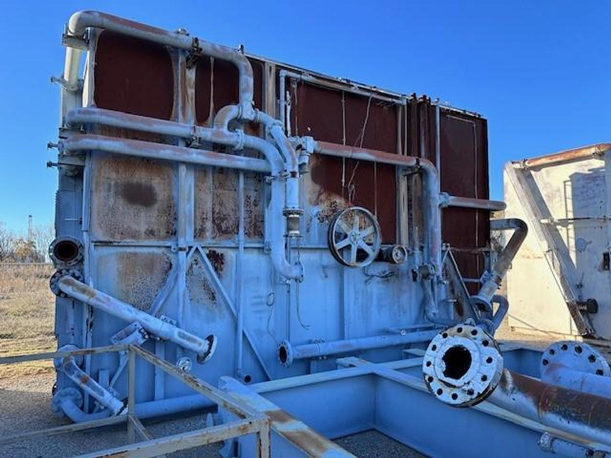 Used Compressor Skid - Ariel JGD-4 / G3608 3 stage with 156 EH Cooler Job # 081405