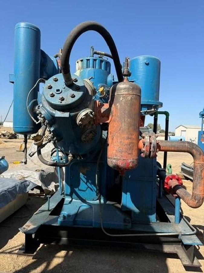 Used 300 HP / Bellis and Morcom WH28N-H3 Air Compressor SN 7779
