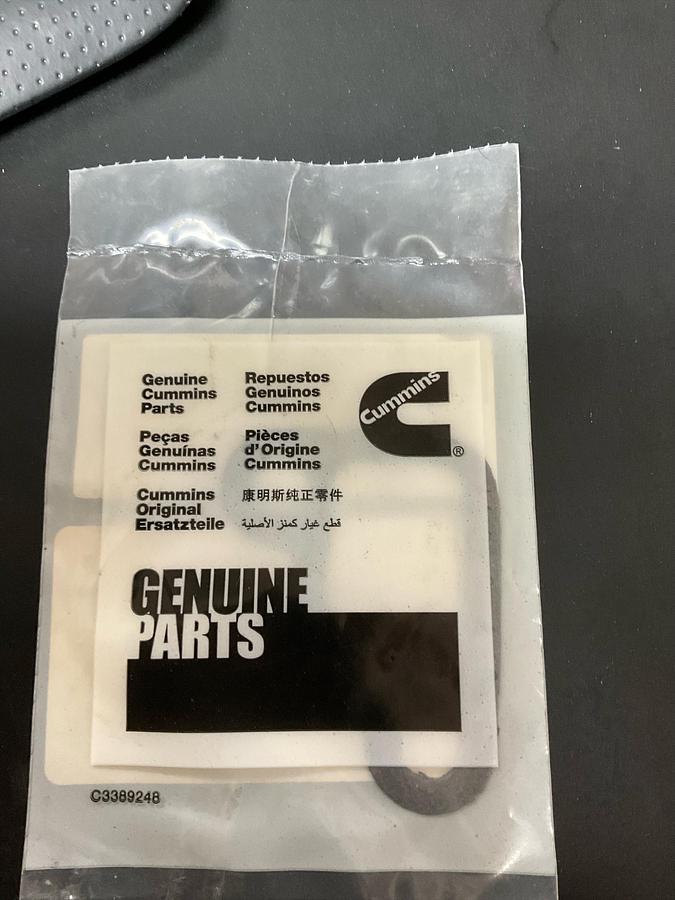 Cummins Oil Suction Connection Gasket PN: 3079754