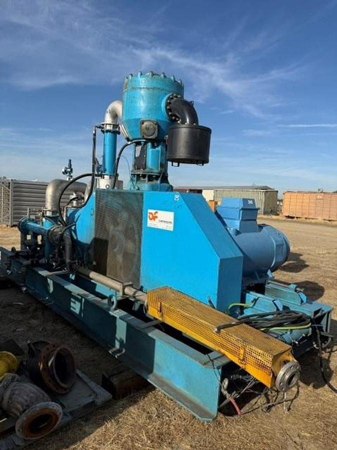 Used AF CE68F Air Compressor SN 20G542 with 378 KW Electric Motor