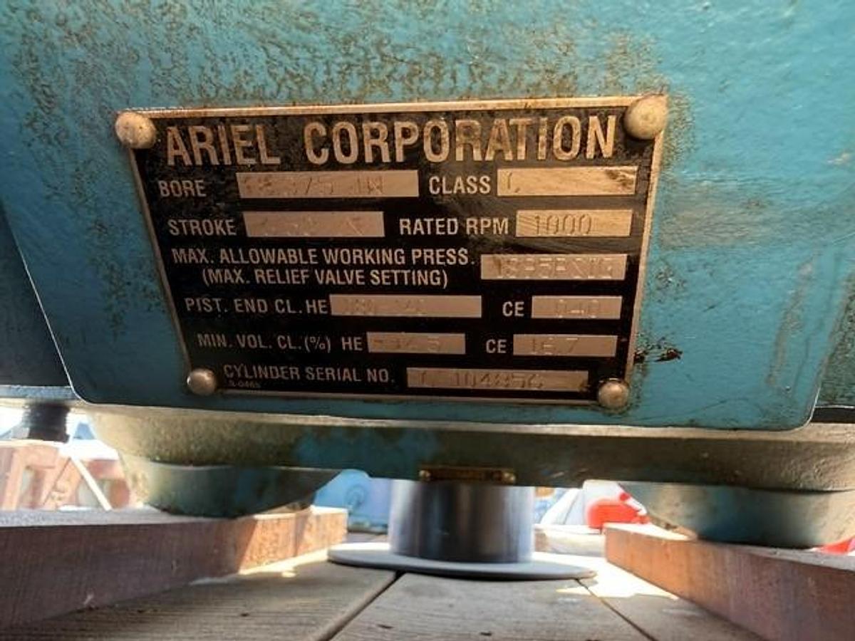 Used Ariel 8.375” JGC 1895 # Cylinder SN C-104856