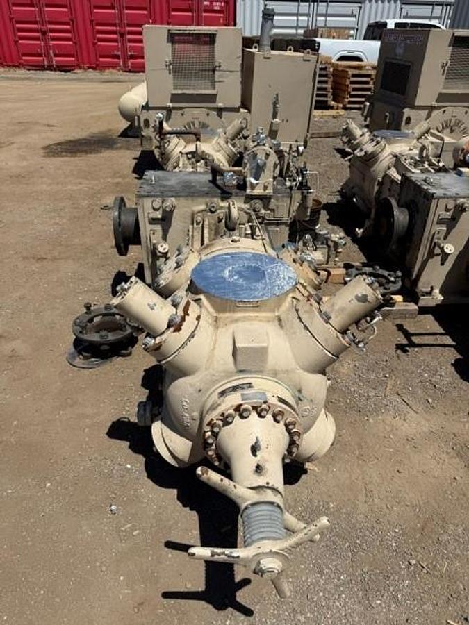 Used Ariel JGT-2 Compressor Frame SN F-29829 with (2) 8.375” JGT 1895 # Cylinders