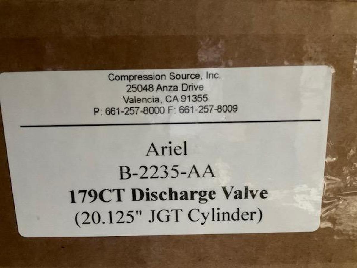 Rebuilt Ariel 179CT Discharge Valve PN B-2235-AA