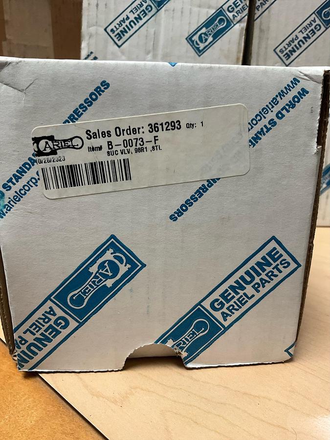 Ariel SUC VLV, 98R1 ,STL PN: B-0073-F