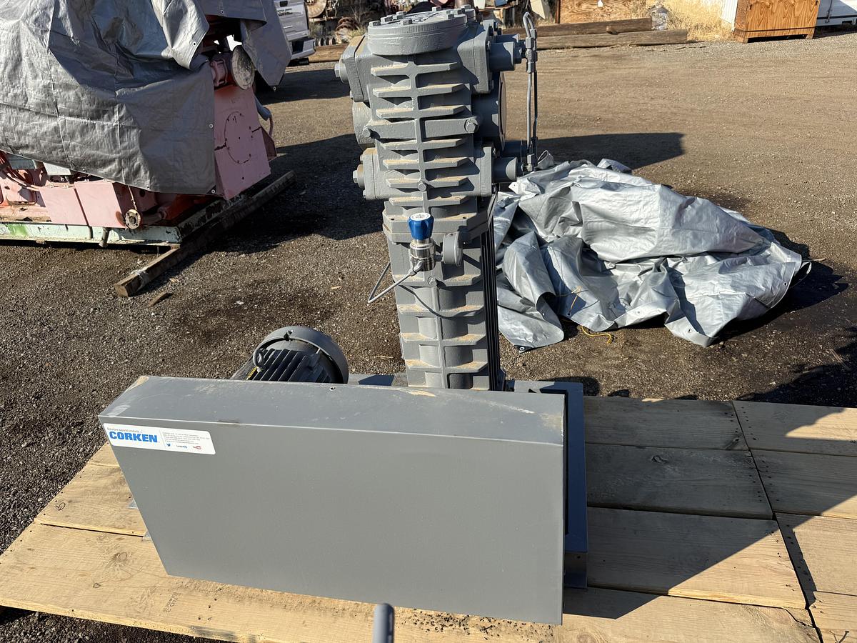 Used CORKEN GAS COMPRESSOR