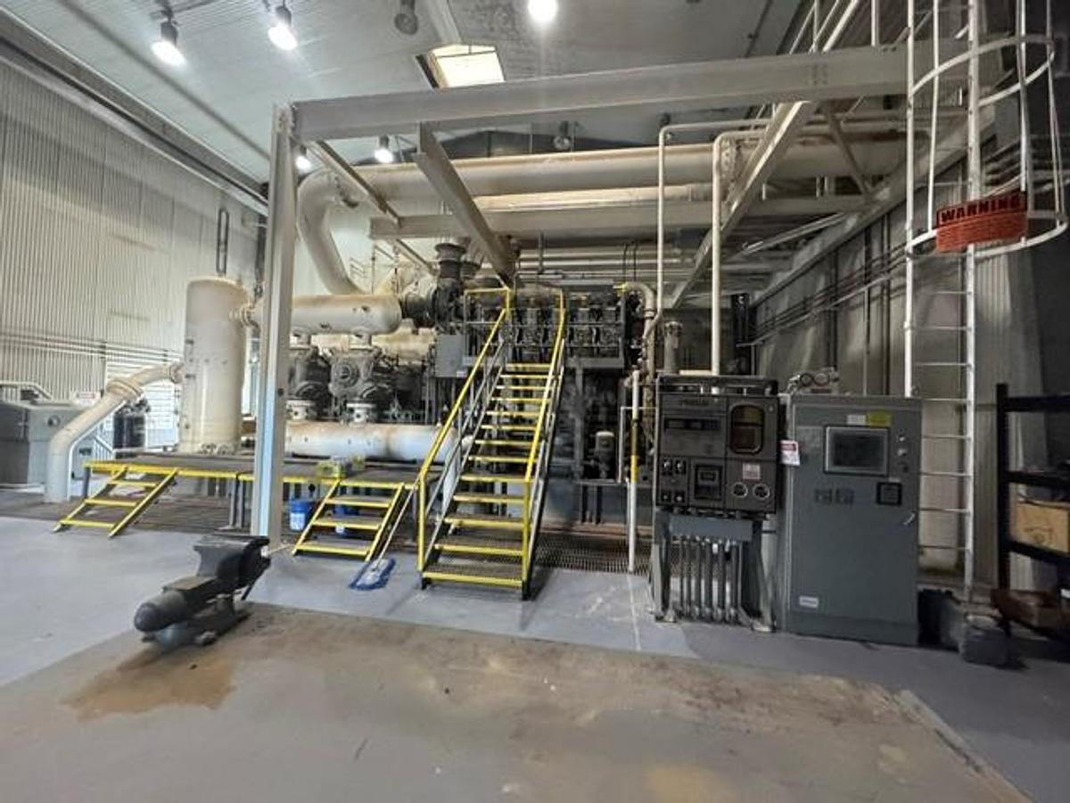 Used CAT G3612 A3 / Ariel JGD-4 Single Stage Compressor Package with (4) 11.375" DL Cylinders SN F-17126