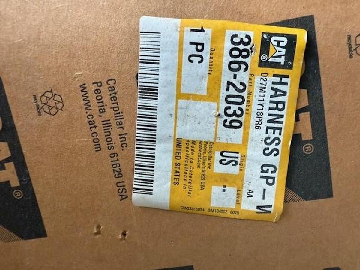 CAT Engine Electronic Control Module Wiring Harness PN: 386-2039