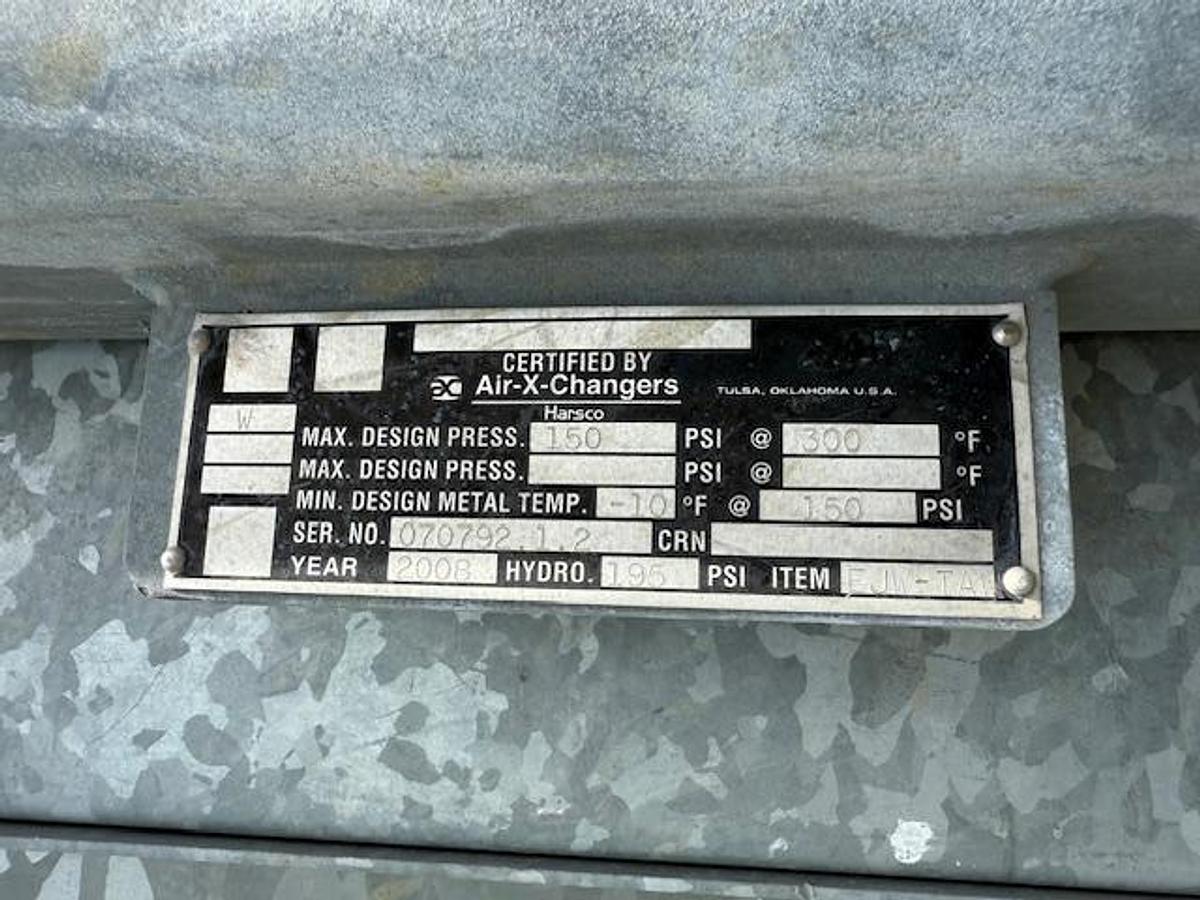 Cat G3408TA SN 6NB04803 / Ariel JGJ-2 SN F-29256 Three Stage Compressor Package Size 9.75” x 6.375” x 3.875” with 84BEH Cooler 