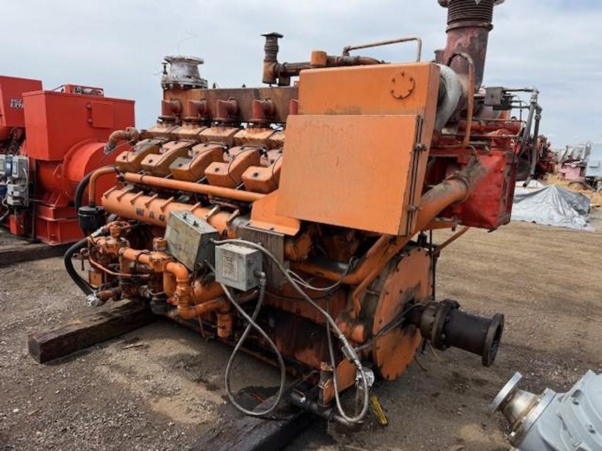 Used Waukesha L5108GL Engine SN 400890