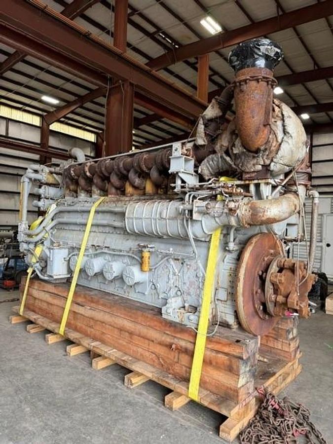 Used CAT G3608 A3 Engine SN BEN00776
