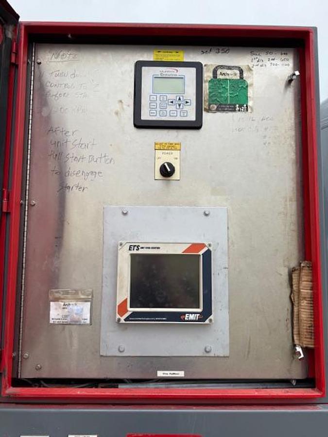 Used Waukesha L7042GSI / Ariel JGK-4 Two Stage Compressor Package SN F-13668 Size 9.125" x 9.125" x 6.25" x 6.25"  with 156FI Cooler