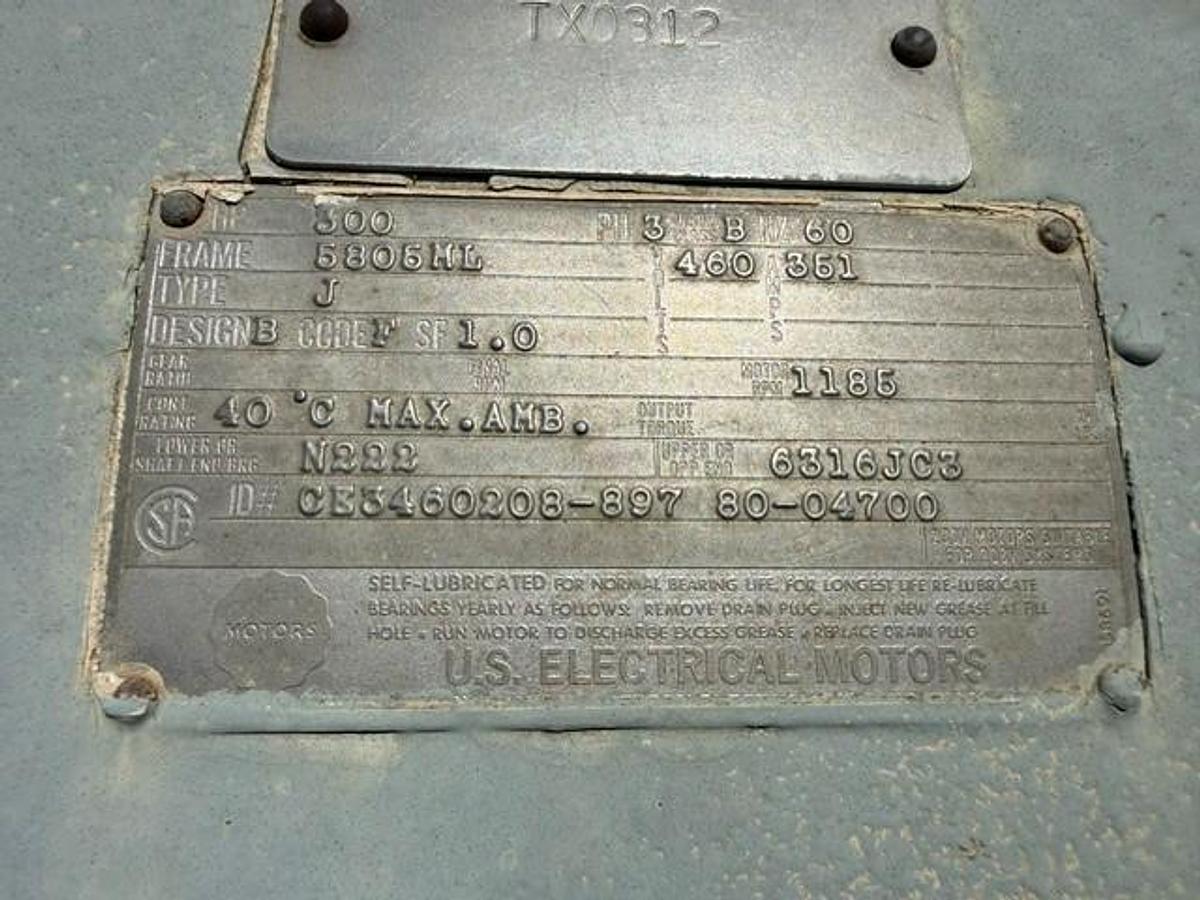Used 300 HP GASO 5885 Pump Size 2.75” x 5” SN 46639