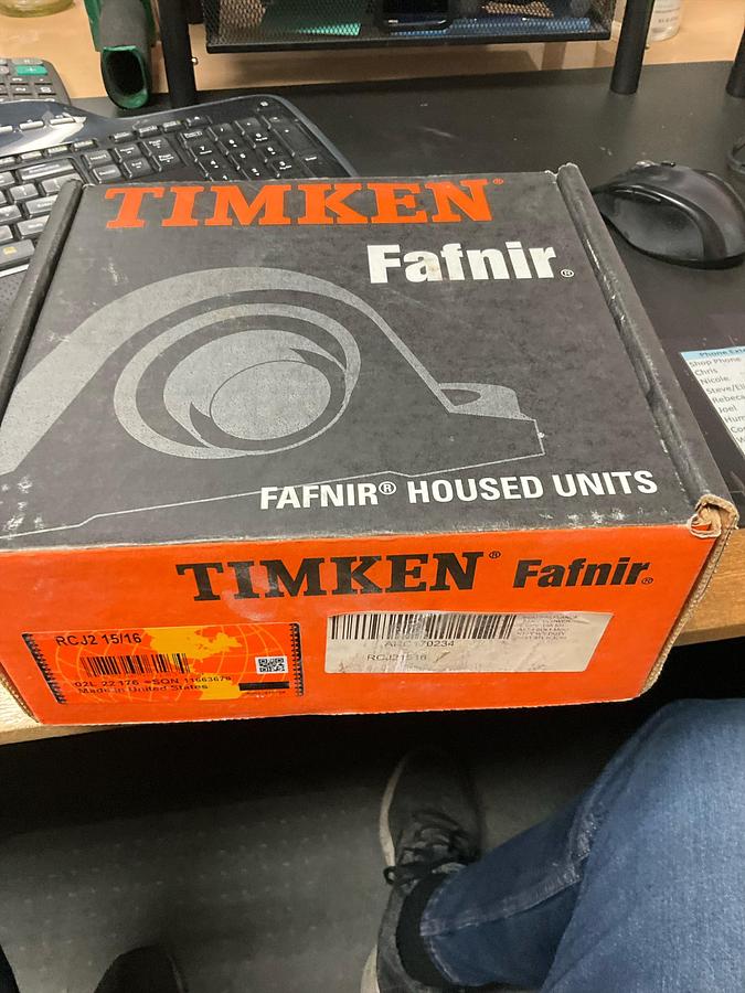 Timken Bearing Flange PN RCJ2 15/16