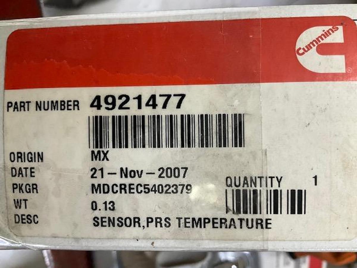 Cummins Pressure Temperature Sensor PN 4921477
