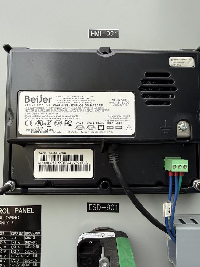 Used 400 HP / Gemini H304 Four Stage CNG Compressor Size 9" x 5" x 3" x 3" x 1.5" x 1.5" SN HSR-006550