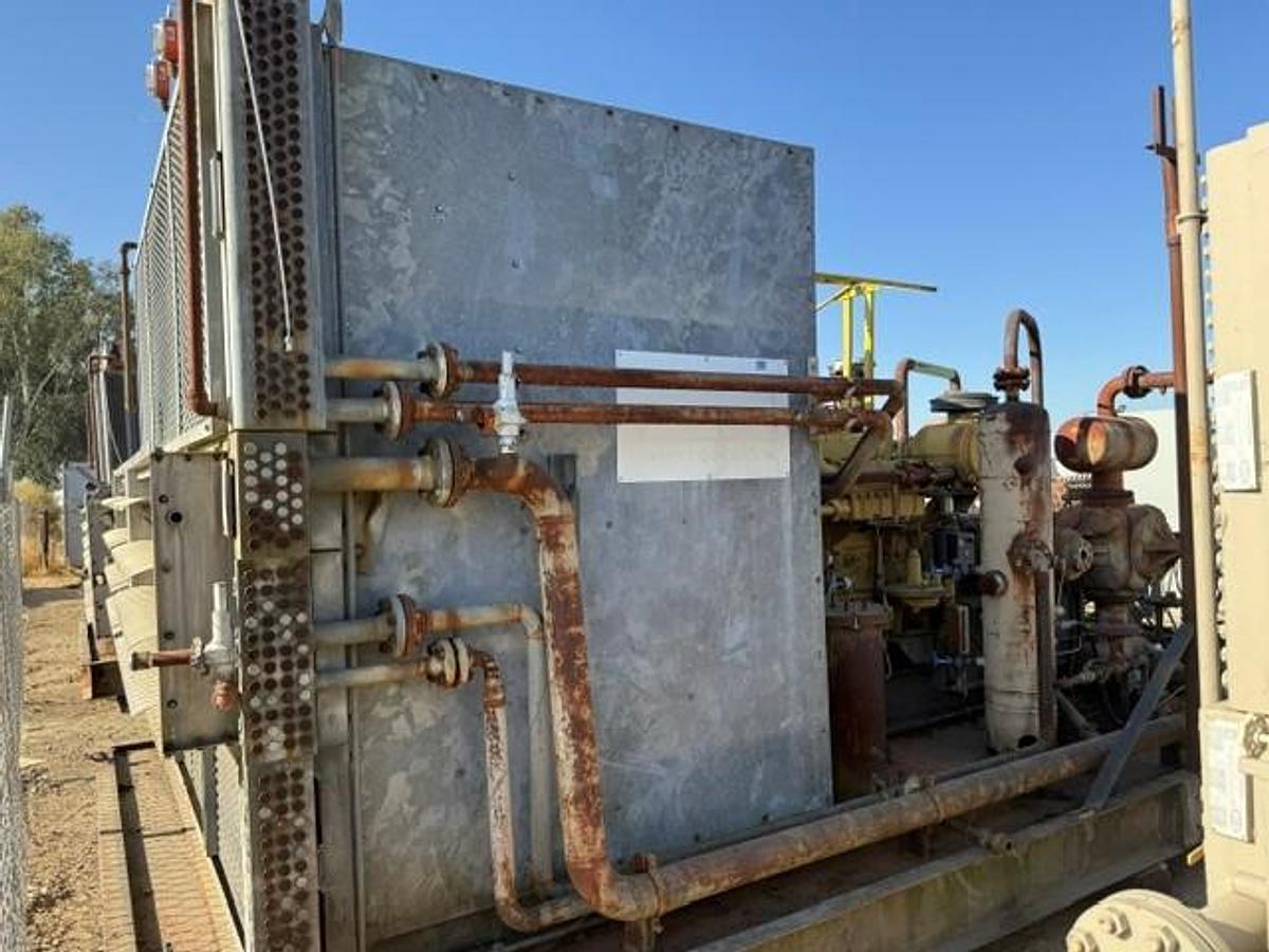 Used CAT G3406TA / Ariel JGA-4 Five Stage High Pressure Compressor Package Size 11” x 6.125” x 3.625” x 3” x 1.5” SN: F-10098