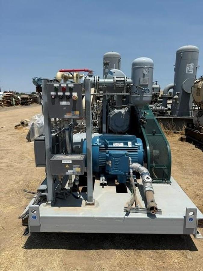 Used 150 HP / ABC 1EHA-2-GT-240 Natural Gas Compressor SN 24998