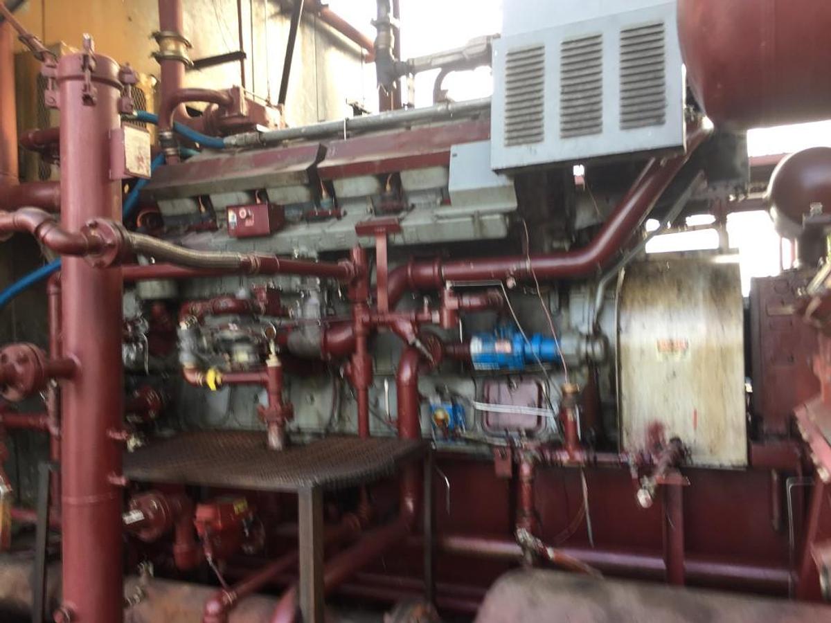 Used Waukesha L7042GSI / JGK-4 Three Stage 17.875" x 17.875" x 12.5" x 7.25" with 156VCIB Cooler