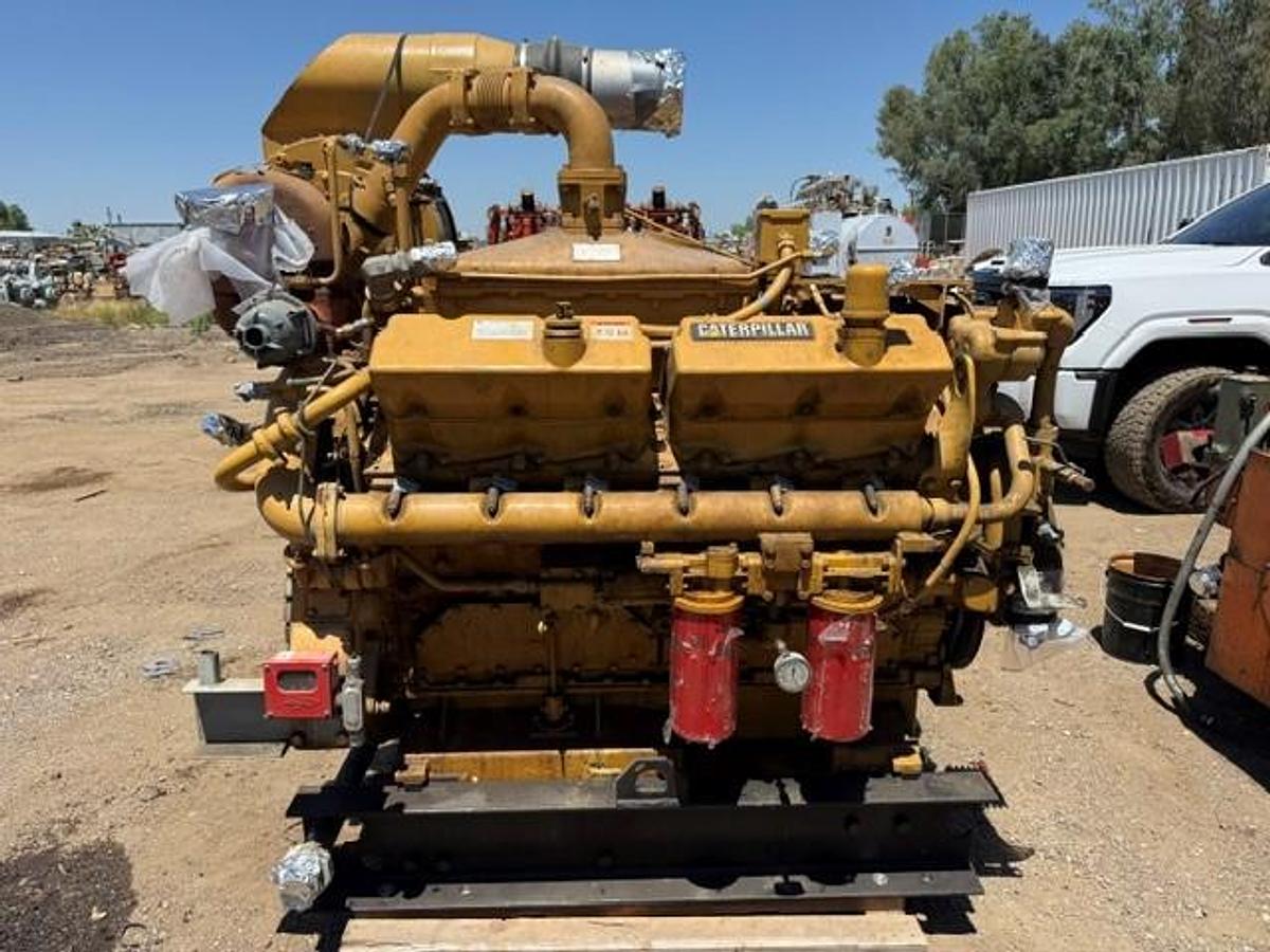 Used Caterpillar G3412LE Engine SN 6ZM02591