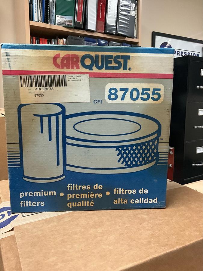 CAR QUEST AIR FILTER PN: 87055 