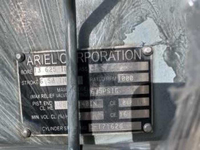 New Ariel 13.625” x 6.50" Stroke JGC 635# Cylinder SN: C-171626