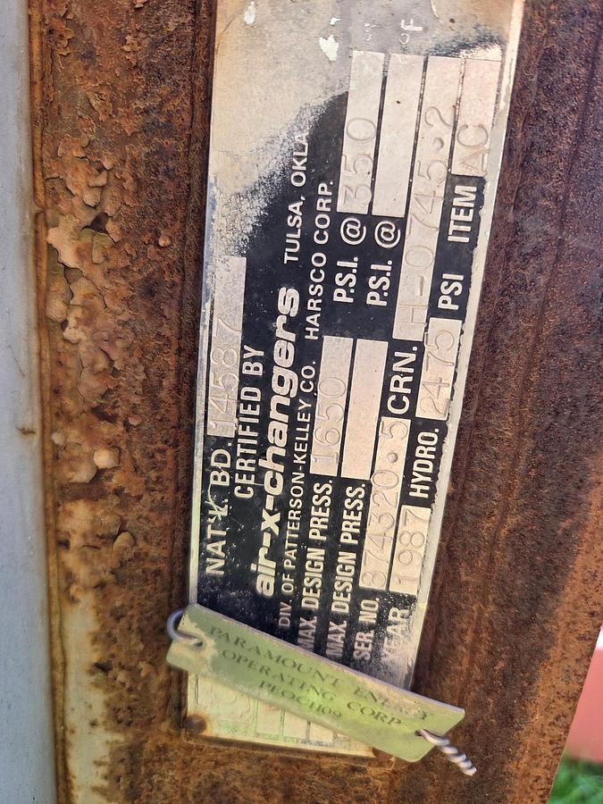 Used Air X Changer 144EH Cooler SN