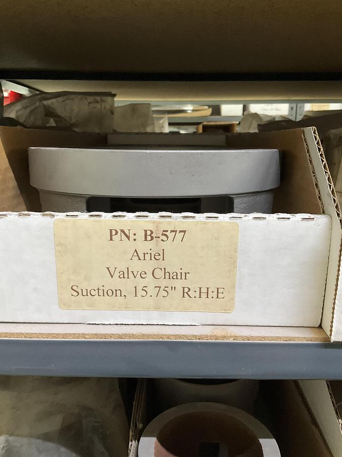 Used ARIEL VALVE RETAINER SUC 15-3/4 R:H:E PN# B-0577
