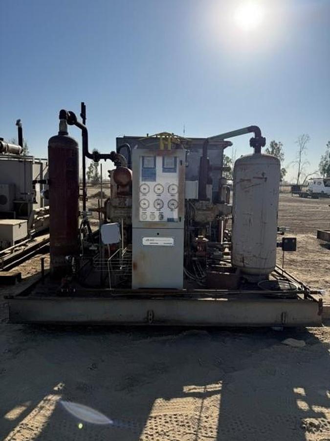 Used CAT G3406TA / Ariel JGA-4 Five Stage High Pressure Compressor Package Size 11” x 6.125” x 3.625” x 3” x 1.5” SN: F-10098