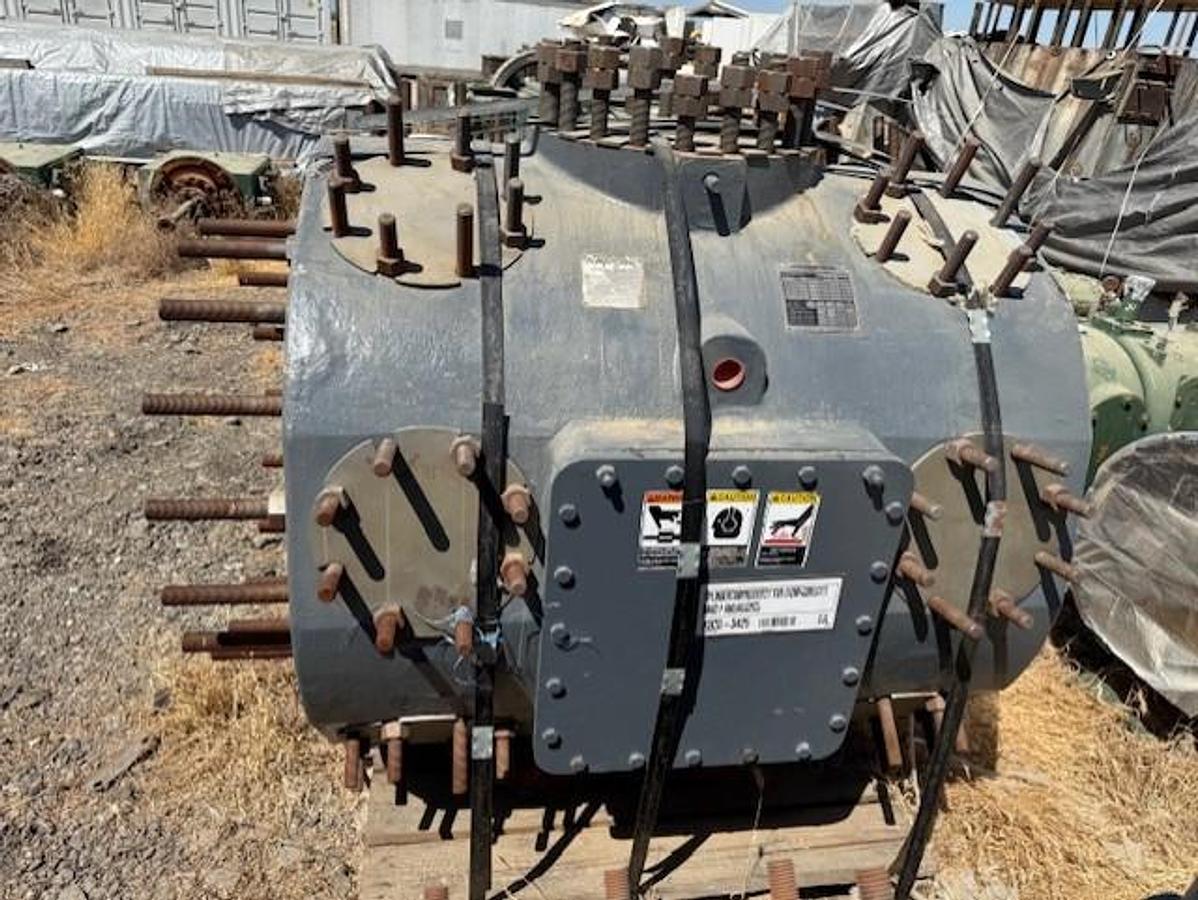 Used Dresser Rand 21” x 15.5” stroke 616KVR 860 # Cylinder SN 4T10251 PN MLH60829G5