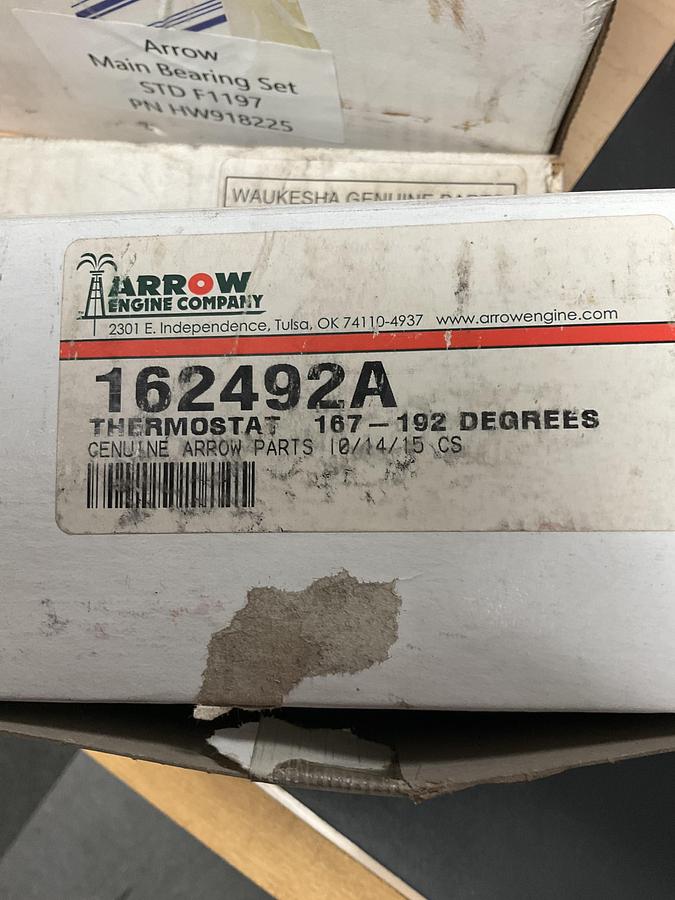 Arrow Thermostat PN: 162492A