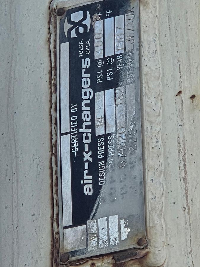 Used Air X Changer 144EH Cooler SN
