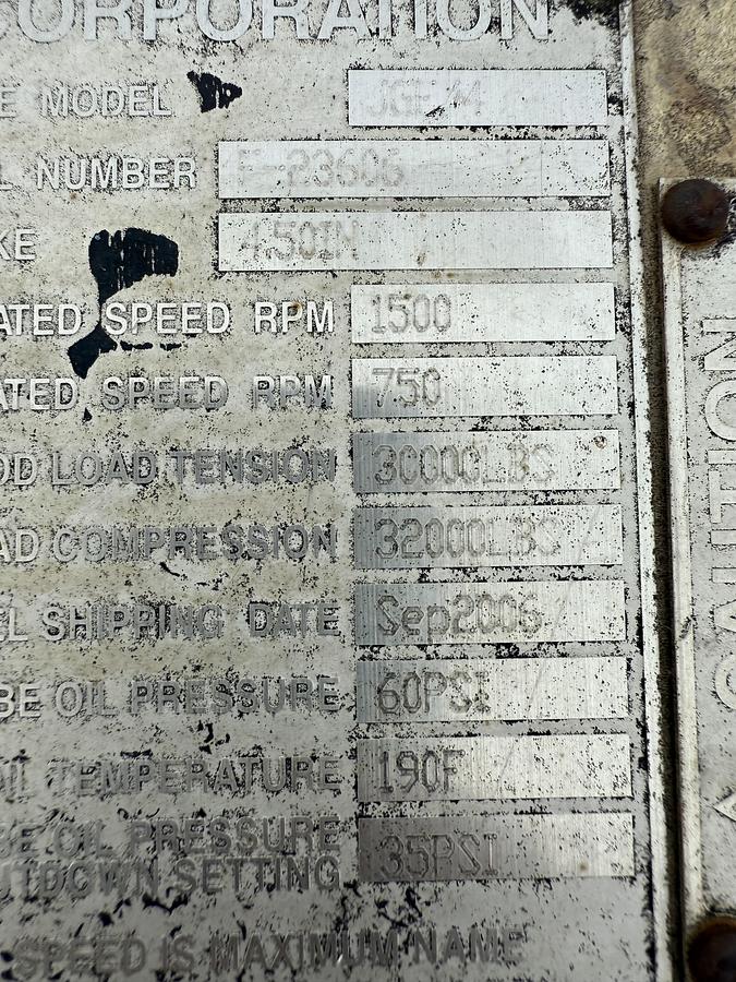 Used Ariel JGE-4 Frame SN F-23606