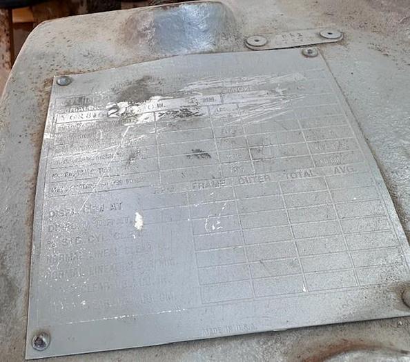 Used Ingersoll Rand SN Y6R8464 6” 1950#
