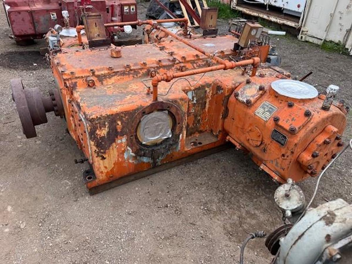 Used Cooper Bessemer AMA-4 Compressor Frame SN 47822 with 8.875” x 8.875” x 6.375” x 6.375” x 5” stroke Cylinders 