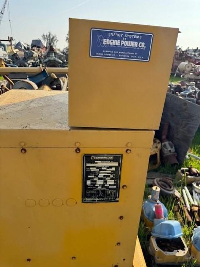 Used Cat Engine/Generator SR4 1800 RPM 155KW 60 HZ Frame # 445