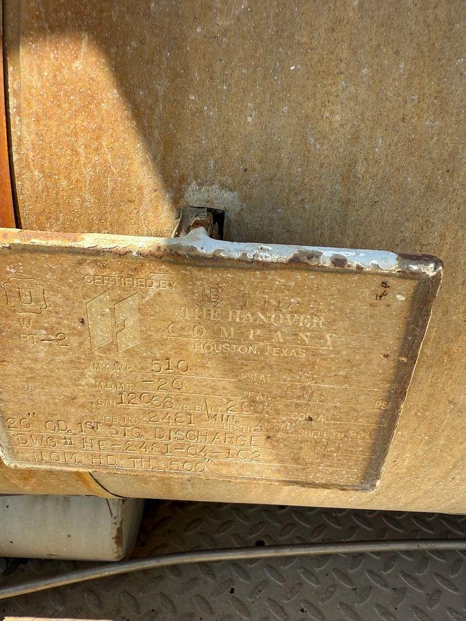 Used Waukesha L7044GSI / Ariel JGK-2 Compressor Package SN F-18820 Size 11" x 6.25"